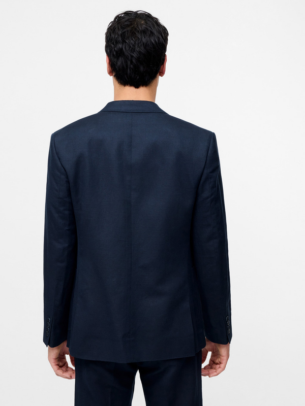 Linen suit vest