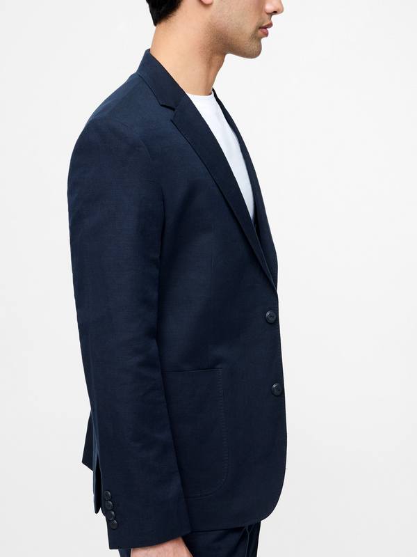 Linen suit vest