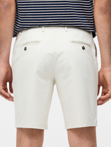 Stretch cotton chino shorts
