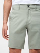 Stretch cotton chino shorts