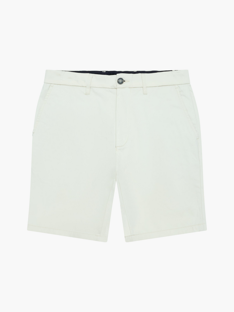 Stretch cotton chino shorts