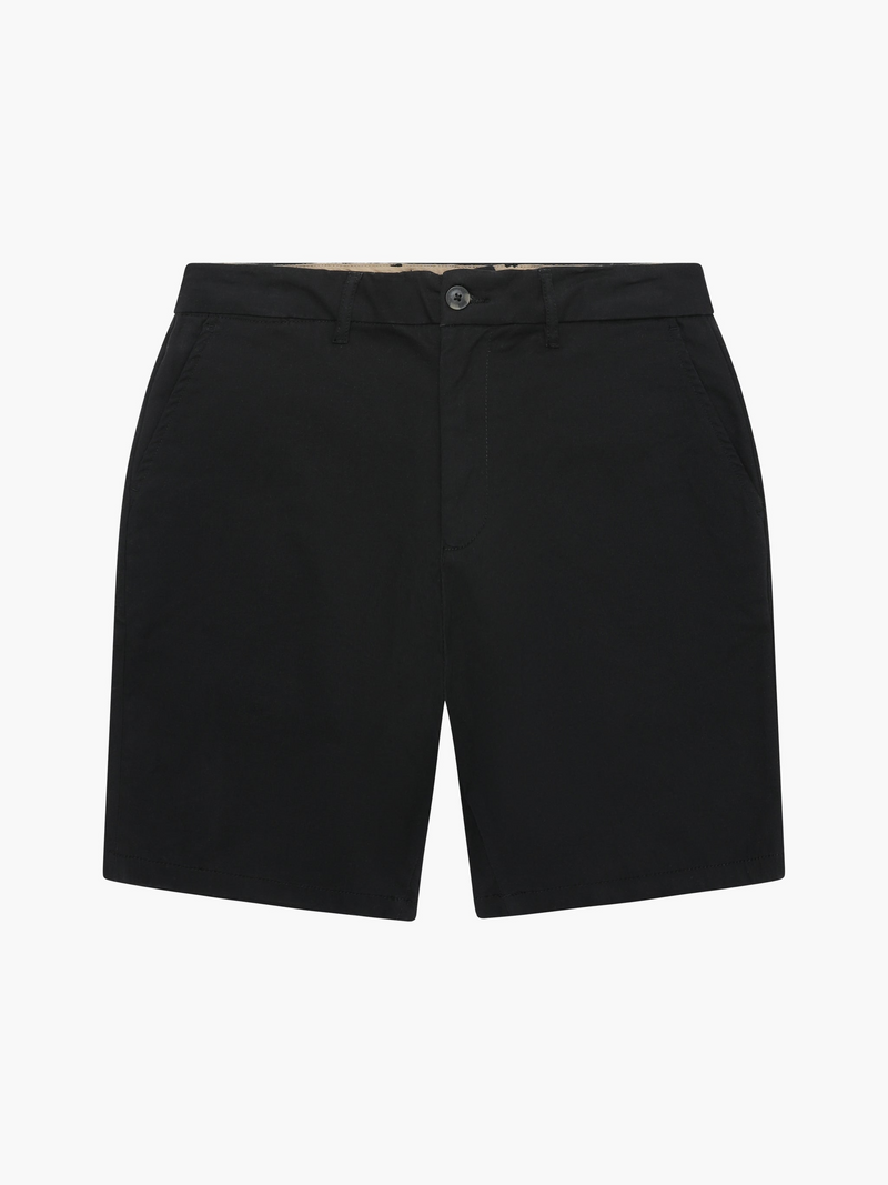 Stretch cotton chino shorts